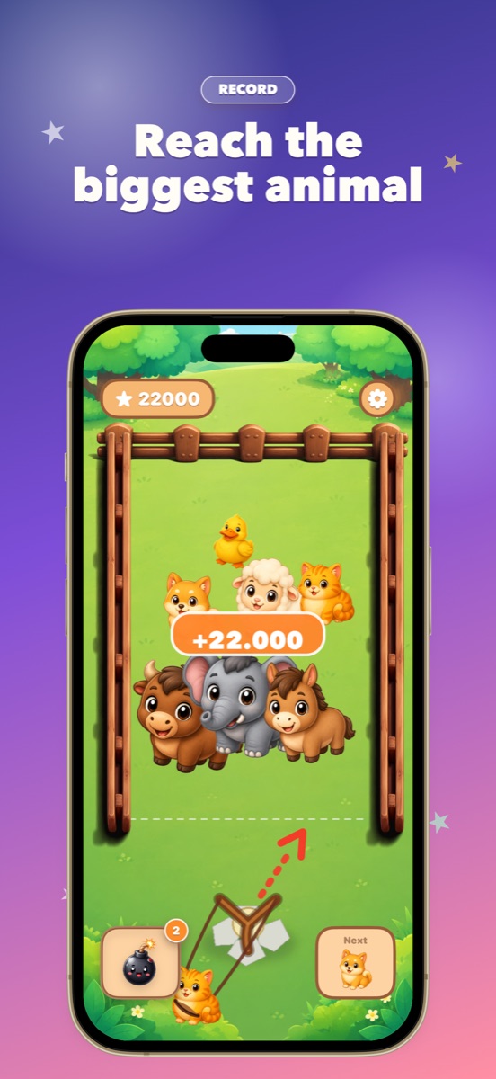 Animal Merge score screenshot